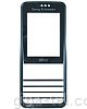 Sony Ericsson G502 front cover black - logo