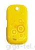 Samsung S3650 battery cover yellow 2