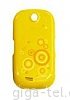 Samsung S3650 battery cover yellow 2