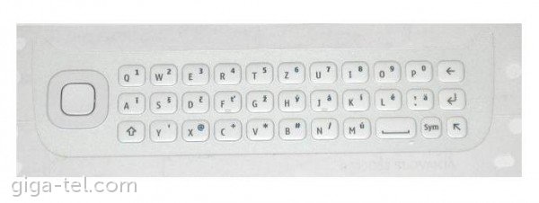 Nokia N97 keypad white Slovakia