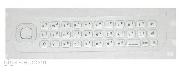 Nokia N97 keypad white Slovakia