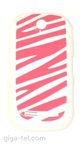 Samsung S3650 battery cover pink stripes