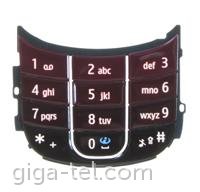 Nokia 3600s numeric keypad wine