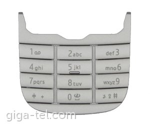 Nokia 7230 keypad silver