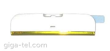 Nokia X6 Bottom cover white/yellow