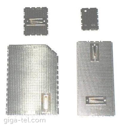 Nokia X6 SHIELD LID - 4pcs