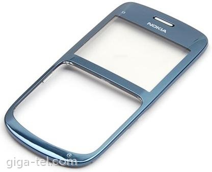 Nokia C3-00 front cover grey slate