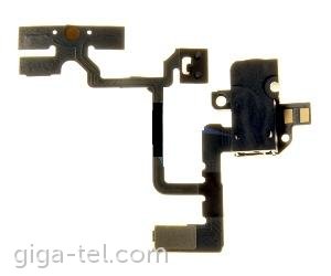 OEM Audio Jack Flex Cable black for iphone 4