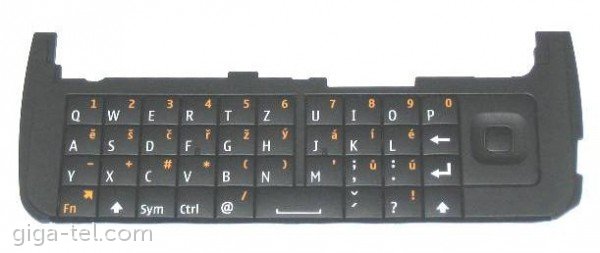 Nokia C6-00  keypad Czech black