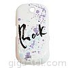 Samsung S3650 battery cover white Rock