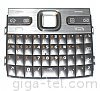 Nokia E72 keypad grey russian