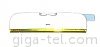 Nokia X6 Bottom cover white/yellow