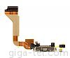 OEM System Connector+Flex Cable black for iphone 4
