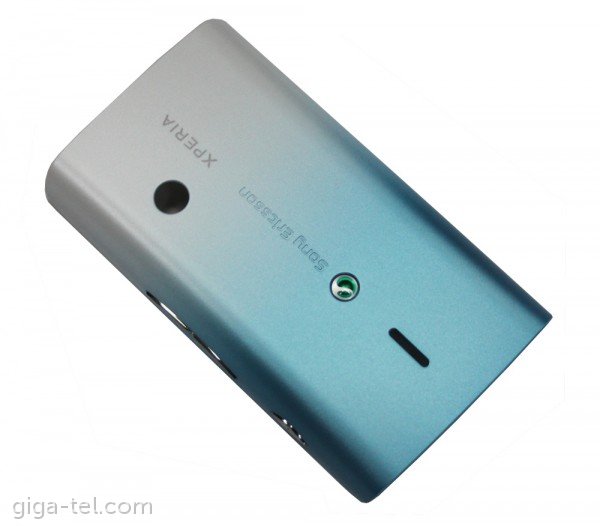 SonyEricsson X8 battery cover light blue