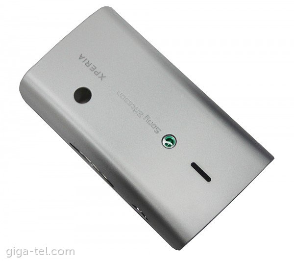 SonyEricsson X8 battery cover silver