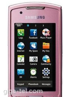 Samsung S5620 touch pink