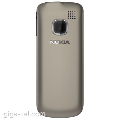 Nokia C1-01 battery cover dark grey