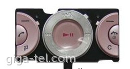 SonyEricsson W205 keypad navigation pink