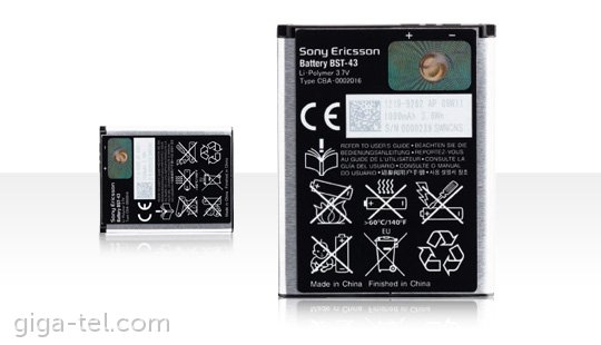 SonyEricsson BST-43 battery