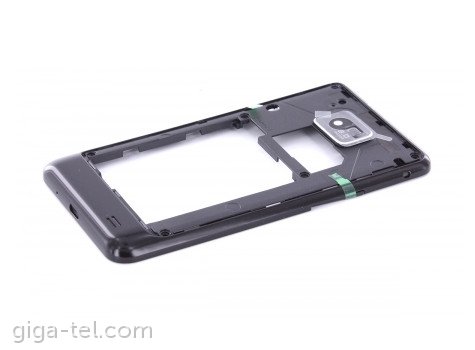 Samsung i9100 middle cover black