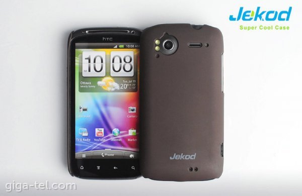 Jekod HTC Sensation cool case brown