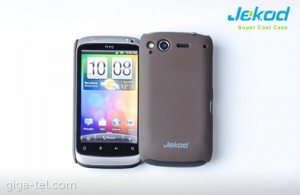 Jekod HTC Desire S cool case brown