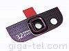 Nokia 3710f camera cover plum