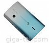 SonyEricsson X8 battery cover light blue