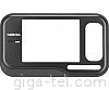 Nokia 6760s front cover black