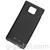 Samsung i9100 battery cover black