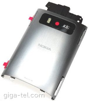 Nokia X7-00 battery cover silver