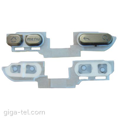 HTC Desire keypad silver