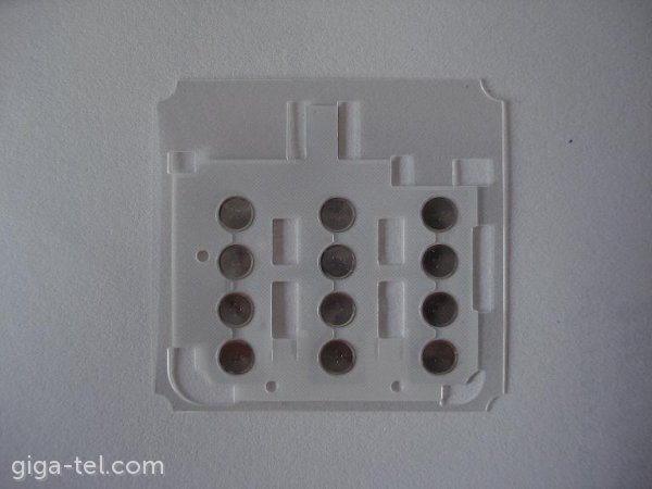 SonyEricsson W205 main keydomesheet