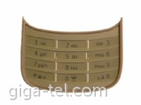 Nokia C2-02-C2-03 keypad gold