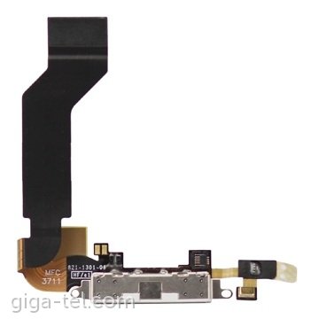 OEM connector flex black for iphone 4s
