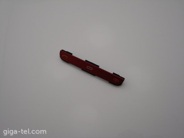 Nokia C5-06 keypad red