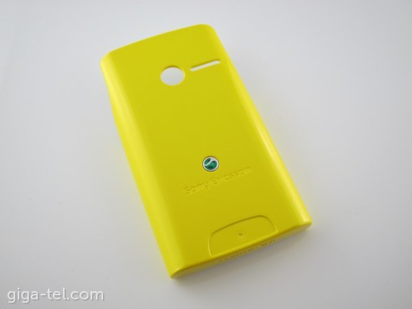 SonyEricsson WT150i battery cover yellow