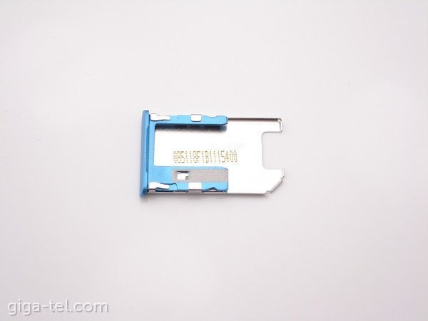 Nokia E7-00 SIM holder blue
