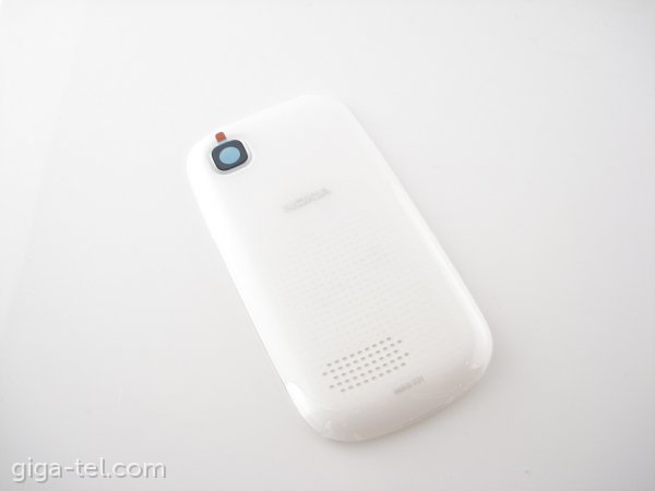 Nokia 201 battery cover white