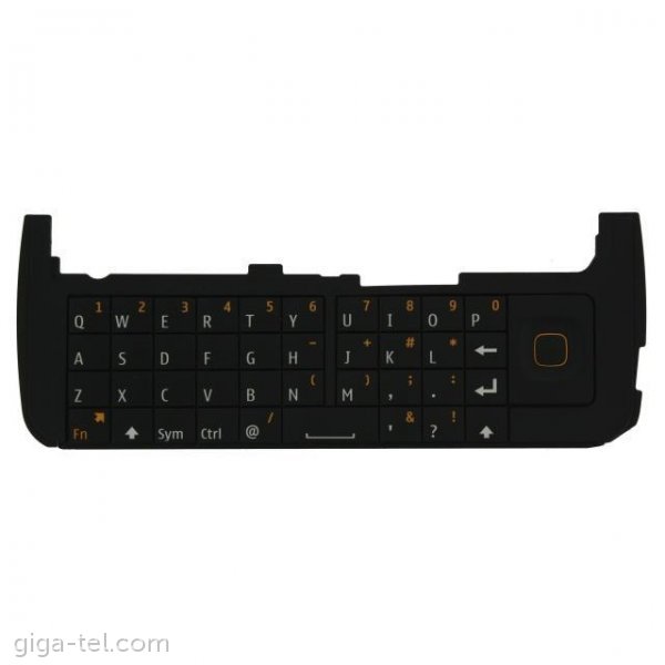 Nokia C6-00 keypad black english