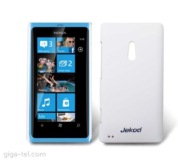 Jekod Nokia 800 cool case white