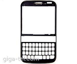 Samsung B5510 front cover dark silver