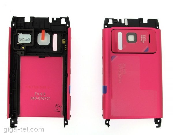 Nokia N8 battery cover pink