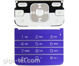 SonyEricsson C903 keypad blue/white