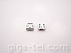 Samsung S5330, B2710, B7350, C3322, C3500, C3750, E2222, E2530, E2652, E3210, i5510, S3850, S3350, S5570,S5360 connector