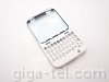 HTC Chacha front cover silver/white
