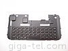 Nokia E7-00 keypad black/yellowe -  italy