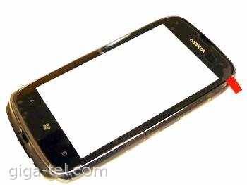 Nokia 610 front cover black
