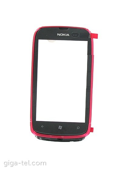 Nokia 610 front cover magenta