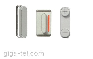 OEM keys white SET for iphone 5